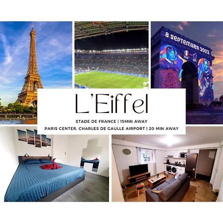 Апартаменты L'Eiffel - Self Checking, 20Min From Paris Дранси Экстерьер фото