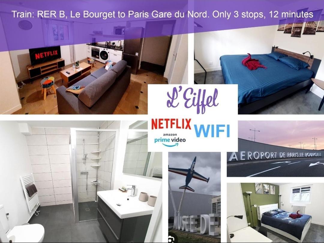 Апартаменты L'Eiffel - Self Checking, 20Min From Paris Дранси Экстерьер фото